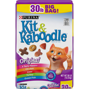 Purina Kit and Kaboodle Adult Dry Cat Food 30 lb.