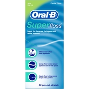 Oral-B Mint Super Floss 50 ct.