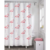 Zenna Home Flamingo Shower Curtain