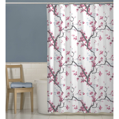 Zenna Home Cherrywood Fabric Shower Curtain