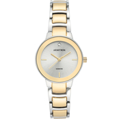 Armitron Women's Diamond Accented Two-Tone Bracelet Watch 75-5594SVTT