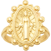 James Avery 14K Virgin Mary Ring