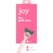 Joy 5 Blade Razor Kit with Handle and 2 Cartridges