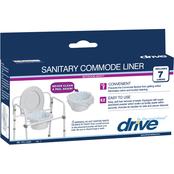 Drive Medical Commode Liners, 7 pk.