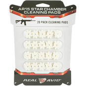 Real Avid AR-15 Star Chamber Cleaning Pads 20 pk.