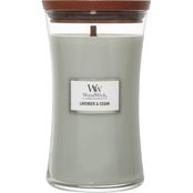 WoodWick Lavender & Cedar Large Hourglass Candle