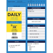 TF Publishing Bright Blue Day Daily Task Pad