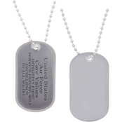 Challenge Coin Air Force Values Dog Tag