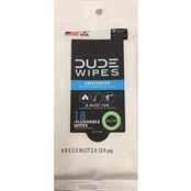 Dude Peggable Wipes Dispenser Pack, 18 ct.