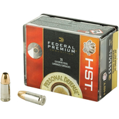 Federal Premium HST 9mm 147 Gr. JHP, 20 Rounds