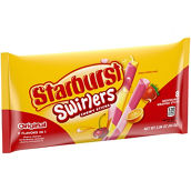 Starburst Swirlers Sticks Chewy Candy Share Size Bag 2.96 oz.