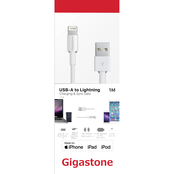 Gigastone Lightning to USB-A Cable 1M