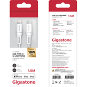 Gigastone USB-C to Lightning Cable 1.5M