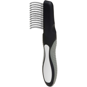 Well & Good Black Undercoat Curved Dog Comb