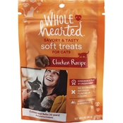 WholeHearted Savory and Tasty Chicken Recipe Soft Cat Treats 3 oz.