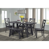 Elements Renegade Collection 6 pc. Dining Set