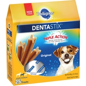 Pedigree Dentastix Small and Medium Dog Treats 25 ct.