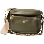 Michael Kors Slater Medium Sling Pack Leather Messenger Bag