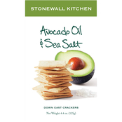 Stonewall Kitchen Avocado Oil & Sea Salt Crackers 4.4 oz.