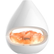 Pure Enrichment Pure Glow Crystal Himalayan Salt Rock Lamp and Ultrasonic Diffuser