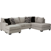 Benchcraft Megginson LAF Sofa Chaise and RAF Corner Chaise Sectional