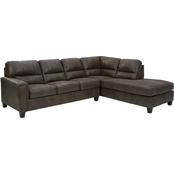 Signature Design by Ashley Navi Sectional with LAF Sofa and RAF Corner Chaise
