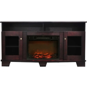 Cambridge Savona 59 in. Electric Fireplace with Entertainment Stand