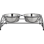 Harmony Brushed Stainless Steel Double Diner