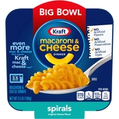 Kraft Macaroni & Cheese Bowl Spiral 3.5 oz.