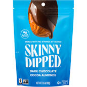 SkinnyDipped Dark Chocolate Cocoa Almonds 3.5 oz.