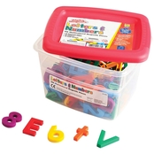Educational Insights Alpha Magnets and Math Magnets 126 pc. Set