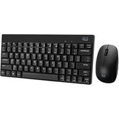 Adesso Wireless Spill Resistant Mini Keyboard and Mouse Combo