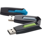 Verbatim 16GB Store 'n' Go V3 USB 3.0 Flash Drive 3 pk.
