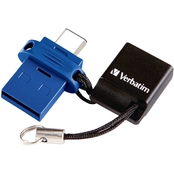 Verbatim 32GB Store 'n' Go Dual USB 3.0 Flash Drive for USB-C Devices