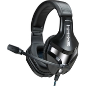 Enhance Noise-Isolating Gaming Headset with Adjustable Microphone