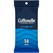 Cottonelle Flushable Wipes 14 ct.