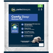 Serta Comfy Sleep Mattress Pad with Allergen Barrier