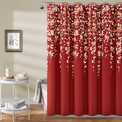 Lush Decor Weeping Flower Shower Curtain 72 x 72