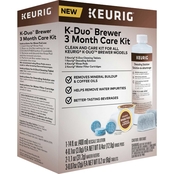 Keurig K-Duo Brewer 3 Month Care Kit