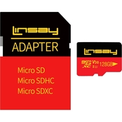 Linsay High Speed Micro SD Card 128GB V30 4K Ultra HD