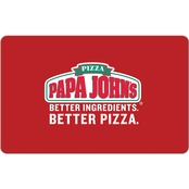 Papa John's $25 eGift Card (Email Delivery)