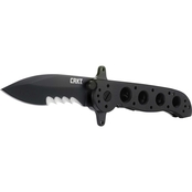 Columbia River Knife & Tool M21-12SFG Special Forces Drop Point with Serrations