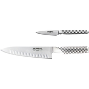 Global Cutlery Classic 2 pc. Paring Knife and Chefs Knife Set