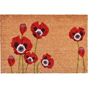 Callowaymills Red Poppies Doormat
