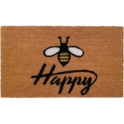 Calloway Mills 17 x 29 in. Bee Happy Doormat