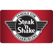 Steak 'n Shake $25 eGift Card (Email Delivery)