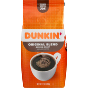 Dunkin' Donuts Original Blend Ground Coffee Medium Roast 12 oz.