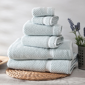 Ozan Premium Home 100% Turkish Cotton Maui Collection Towels Set of 6