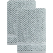 Ozan Premium Home 100% Turkish Cotton Maui Collection Luxury Hand Towels Set of 2