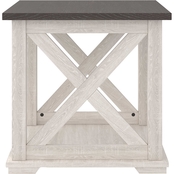 Signature Design by Ashley Dorrinson Collection Square End Table